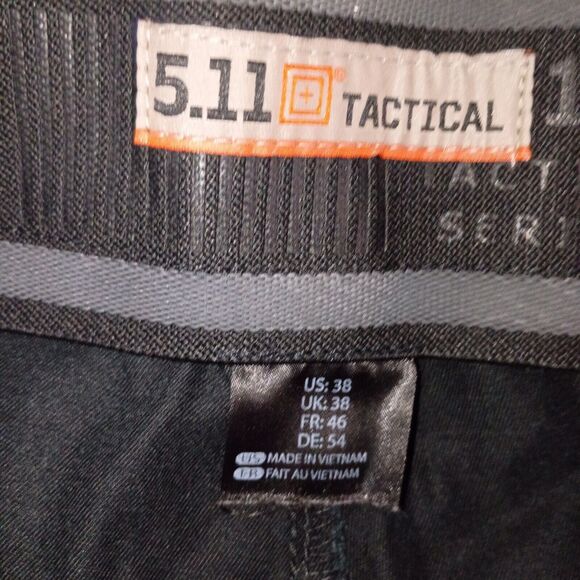 5.11 Tactical Navy Unisex Cargo Pants Unisex 29" Inseam 38" Waist‎ - Picture 6 of 6